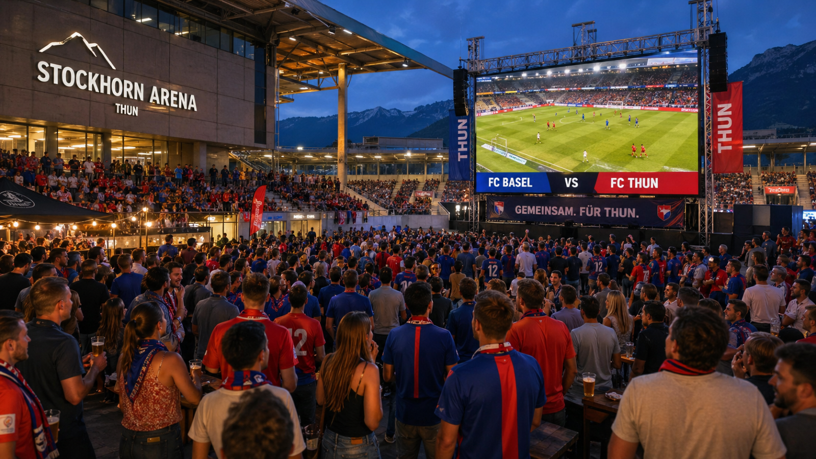 Public Viewing FCB - FC Thun